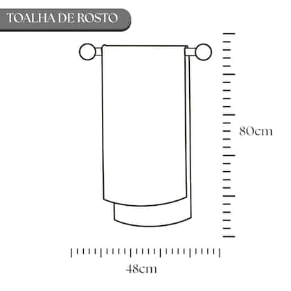 Imagem de Jogo de Toalha Karsten Lumina  Alta Absorção e Toque Macio