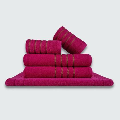 Imagem de Jogo de Toalhas 20 pçs Coleção Montreal 100% Algodão RS+BG+VD+CZ