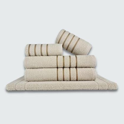 Imagem de Jogo de Toalhas 20 pçs Coleção Montreal 100% Algodão RS+BG+VD+CZ