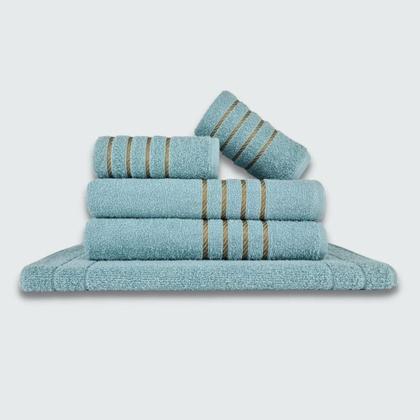 Imagem de Jogo de Toalhas 20 pçs Coleção Montreal 100% Algodão RS+BG+VD+CZ