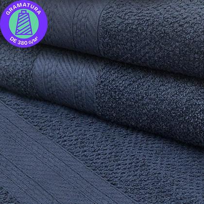 Imagem de Jogo De Toalhas 4 Peças - Banho e Rosto 100% Algodão Empire Karsten - Emcompre