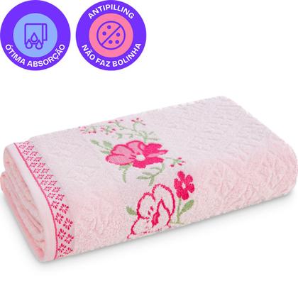 Imagem de Jogo De Toalhas 4 Peças - Banho e Rosto Algodão Antipiling Yuna Karsten - Emcompre