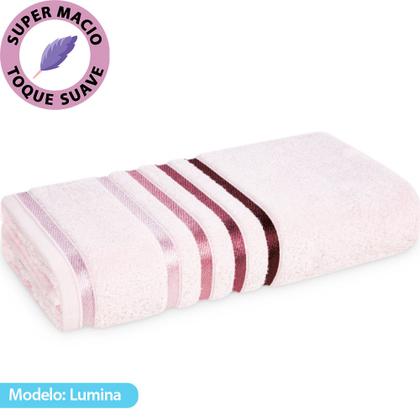 Imagem de Jogo De Toalhas 4 Peças - Banho + Rosto Algodão Fio Penteado Lumina Karsten - Emcompre