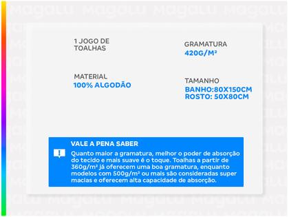 Imagem de Jogo de Toalhas Banhão Atlântica Sofisticata Lagos Sisal