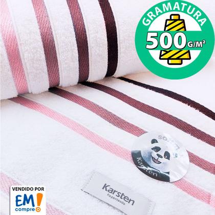 Imagem de Jogo de toalhas Banhão Gigante Karsten Lumina 5 Peças - Fio Penteado - Emcompre