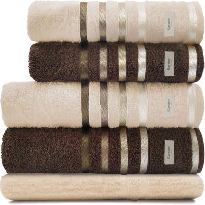 Imagem de Jogo de toalhas Banhão Gigante Karsten Lumina 5 Peças - Fio Penteado - Emcompre