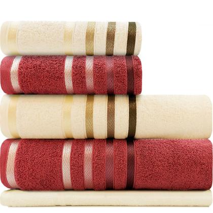 Imagem de Jogo de toalhas Banhão Gigante Karsten Lumina 5 Peças - Fio Penteado - Emcompre