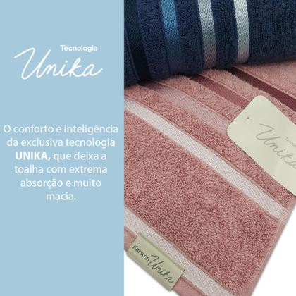 Imagem de Jogo de toalhas Banhão Gigante Karsten Lumina 5 Peças - Fio Penteado - Emcompre