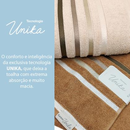 Imagem de Jogo de toalhas Banhão Gigante Karsten Lumina 5 Peças - Fio Penteado - Emcompre