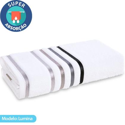 Imagem de Jogo de toalhas Banhão Gigante Karsten Lumina 5 Peças - Fio Penteado - Emcompre