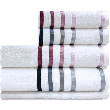 Imagem de Jogo de toalhas Banhão Gigante Karsten Lumina 5 Peças - Fio Penteado - Emcompre