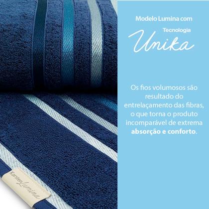 Imagem de Jogo de toalhas Banhão Gigante Karsten Lumina 5 Peças - Fio Penteado - Emcompre