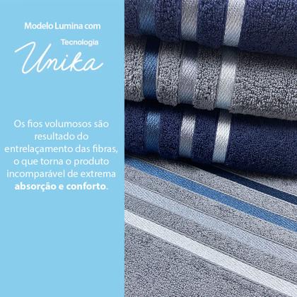 Imagem de Jogo de toalhas Banhão Gigante Karsten Lumina 5 Peças - Fio Penteado - Emcompre