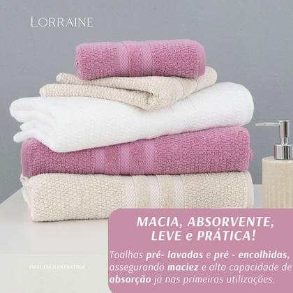 Imagem de Jogo De Toalhas Buddemeyer Vanilla Extra Soft Banho 5 Peças