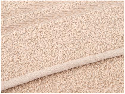 Imagem de Jogo de Toalhas de Banho Dohler 100% Algodão Paris Bege 2 Peças