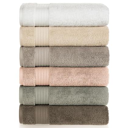 Imagem de Jogo de Toalhas de Banho Gigante com 04 Peças Magna Branco - Karsten