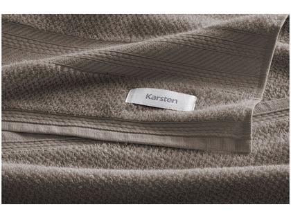 Imagem de Jogo de Toalhas de Banho Karsten 100% Algodão Empire Grafite 2 Peças