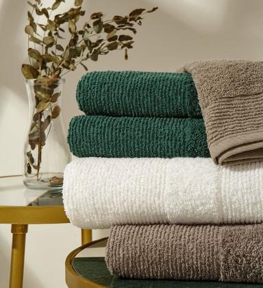 Imagem de Jogo de Toalhas Gigante / Banhão 6 Peças Maria Tereza - Petroleo/Branca/Vinho - (03 Banho + 03 Rosto) - LMpeter