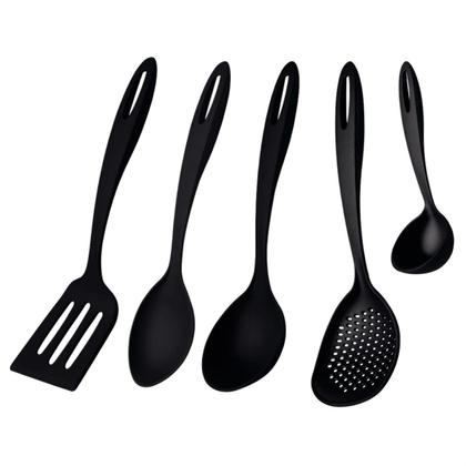 Imagem de Jogo De Utensilios 5 Pcs Ability Nylon Preto