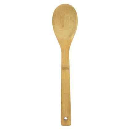Imagem de Jogo De Utensílios Para Cozinha Conjunto Talheres Em Bambu Kit Com 2 Peças
