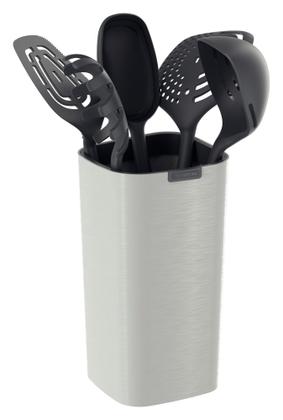 Imagem de Jogo de Utensílios Tramontina Verano Ônix com Suporte 6 Peças