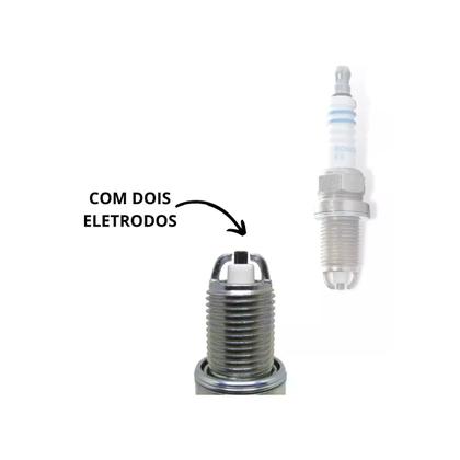 Imagem de Jogo de velas Original Bosch Gol, Parati e Saveiro 1.6 / Fiat Uno