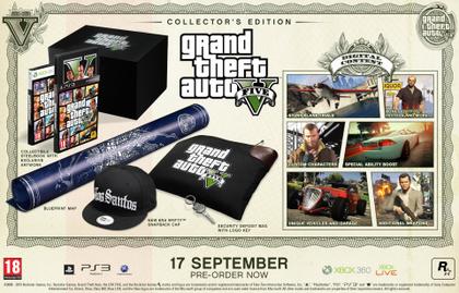 Imagem de Jogo de Vídeo Game Rockstar Games GTA V Edição de Colecionador Xbox 360