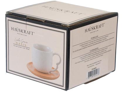 Imagem de Jogo de Xícaras de Café 90ml Hauskraft Oásis 4 Peças
