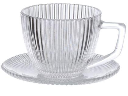 Imagem de Jogo de Xícaras de Chá 230ml Hauskraft Graffiato 6 Peças