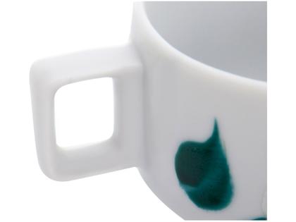 Imagem de Jogo de Xícaras de Chá e Café Porcelana 190ml M.A.S. Decorado 6 Peças