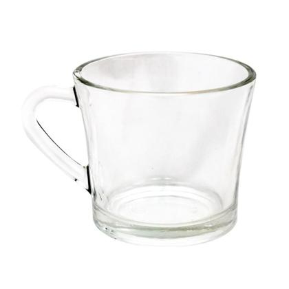 Imagem de Jogo De Xícaras De Vidro Resistente 185ml Para Café Sem Pires - 4 Unidades