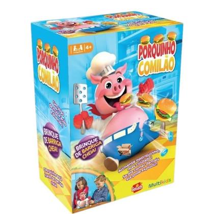 Imagem de Jogo Desafio Do Porquinho Comilão Explode Porcão - Multikids