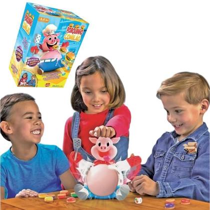 Imagem de Jogo Desafio Do Porquinho Comilão Explode Porcão - Multikids