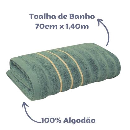 Imagem de Jogo deToalhas de Banho 4 peças Leve Macia Ondulada Jacquard Wave Corttex