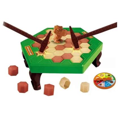 Imagem de Jogo Dinosaur Game Braskit Quebra Pedra Dinossauros De 2 a 4 Jogadores +5 Anos