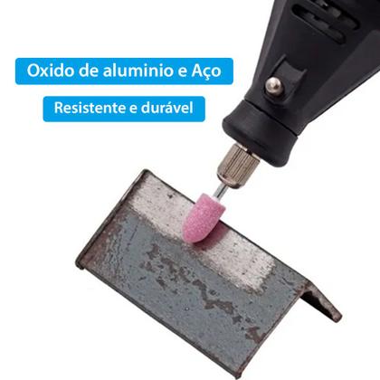Imagem de Jogo Disco Serra e Pontas Montadas Acessorios Micro Retifica