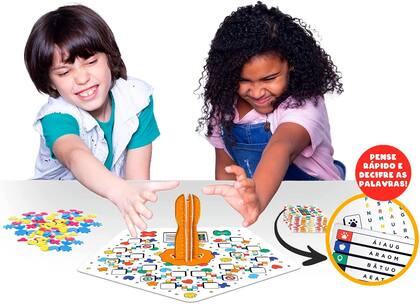 Imagem de Jogo Divertido Para Criança Troca Letras Educativo - Toyster
