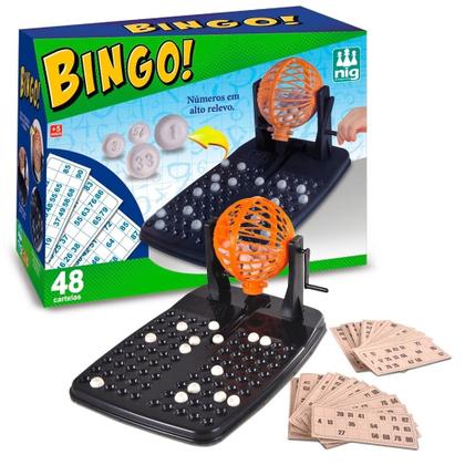 Imagem de Jogo do Bingo 48 Cartelas Infantil - Nig Brinquedos