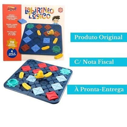 Imagem de Jogo do Labirinto Infantil Raciocínio e Lógica Educativo Criança
