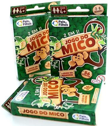 Imagem de Jogo do Mico e Jogo da Memoria 2 em 1 c/ 56 Carta