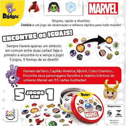 Imagem de Jogo - Dobble Marvel Emoji Galápagos Jogos