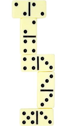 Imagem de Jogo Dominó 28 Peças Profissional Estojo + 02 Baralhos Carta