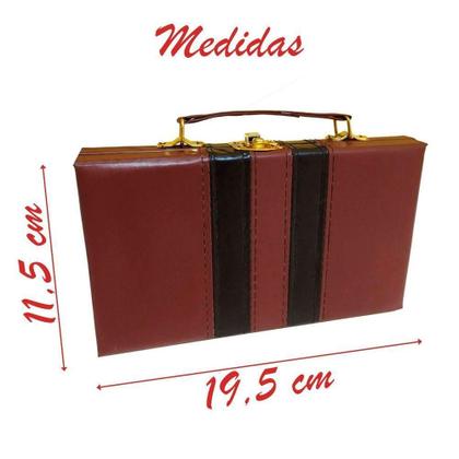 Imagem de Jogo Dominó Maleta Profissional 28 Peças