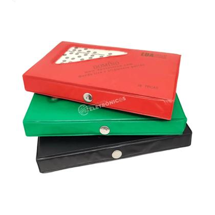 Imagem de Jogo Domino Profissional Estojo 28 Peças Alta Qualidade LUADO28