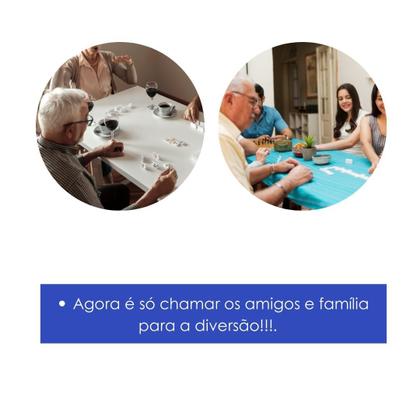 Imagem de Jogo Dominó Profissional Lata C/ 28 Peças Original - Jogo Para Amigos E Família - Double Six