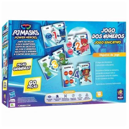 Imagem de Jogo Dos Números Educativos Pj Masks Mimo Play