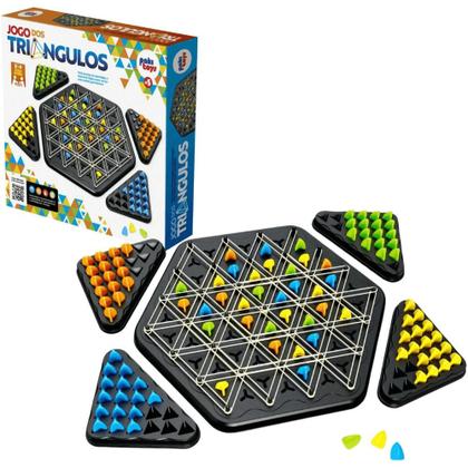Imagem de Jogo dos Triângulos Estratégico p/ 4 Jogadores