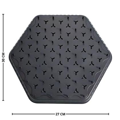 Imagem de Jogo dos Triangulos Xadrez Geométrico Tabuleiro Multijogador Pakitoys Estratégia Raciocínio Lógico Estratégia