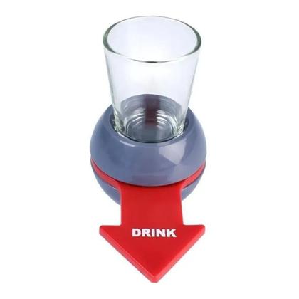 Imagem de Jogo Drink Roleta Tequila Shot Game Vira Vira + Base ABS