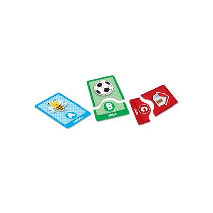 Imagem de Jogo Educativo Aprendendo o Alfabeto 26 Peças Coloridas Infantil